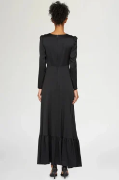 Clearance Abito Lungo in Seta Donna Abiti