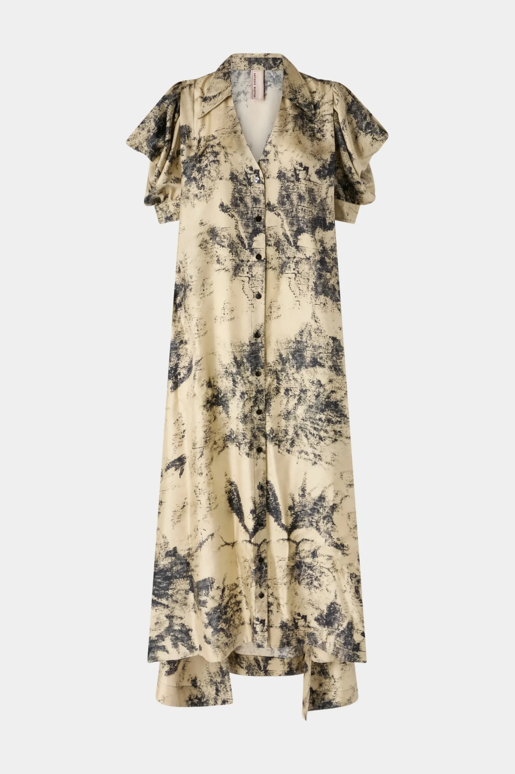 Discount Abito Lungo Stampa Tropicale Donna Abiti