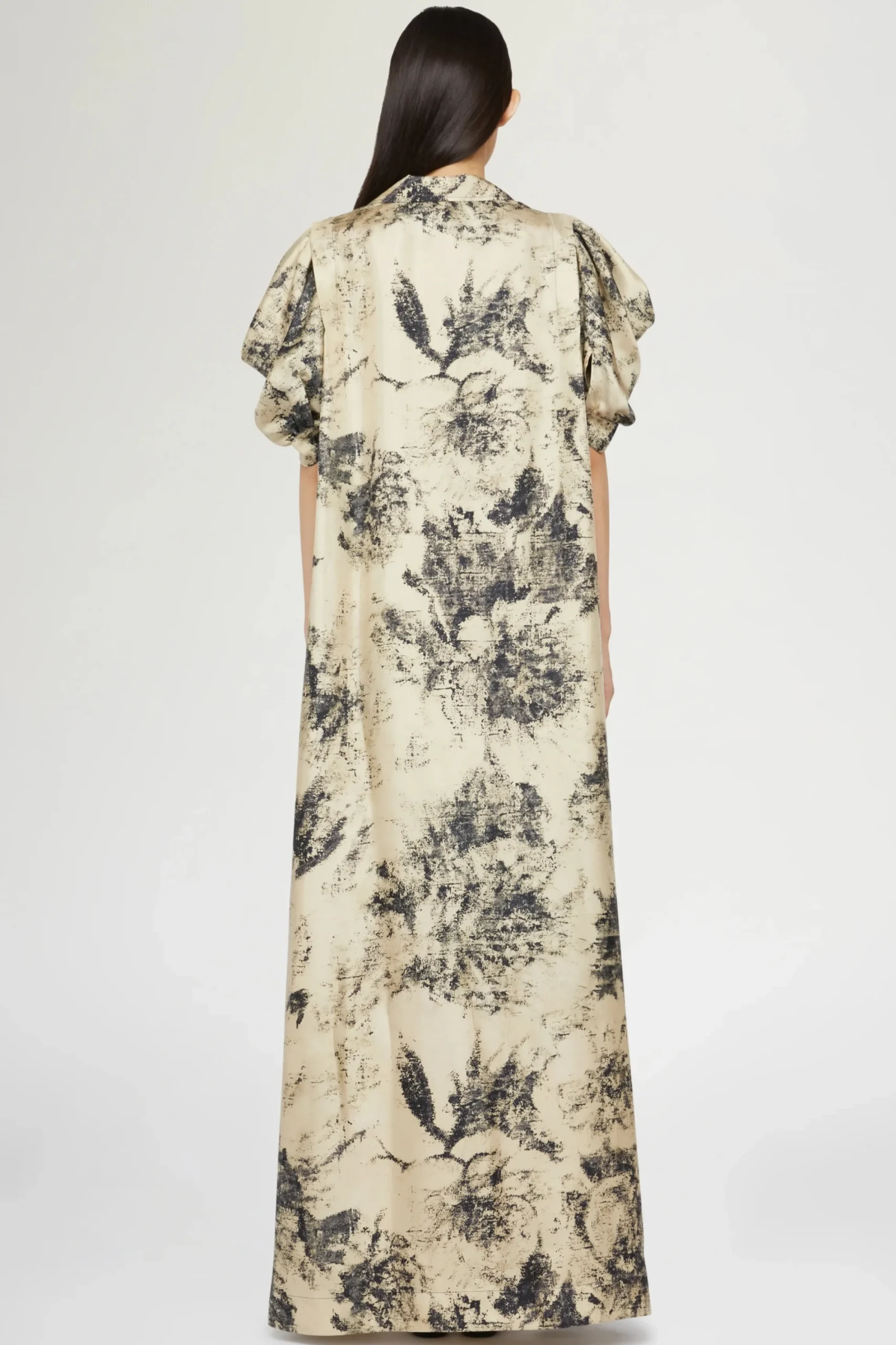 Discount Abito Lungo Stampa Tropicale Donna Abiti