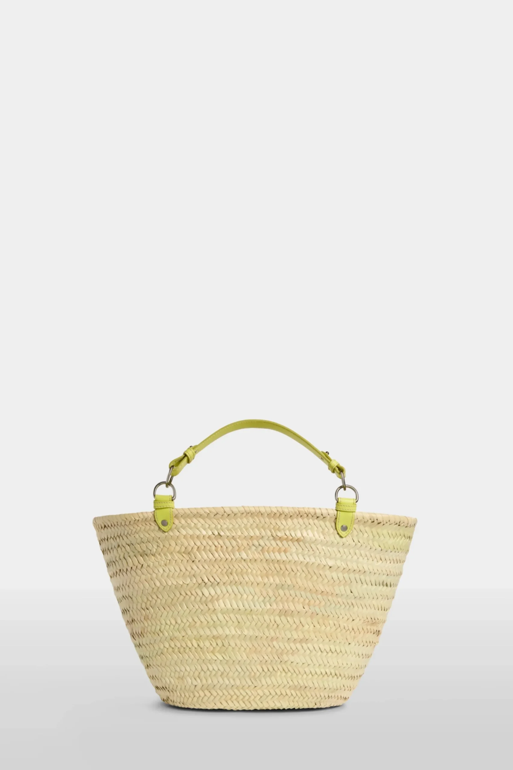 Sale Borsa di Paglia Grande Gialla Donna Borse