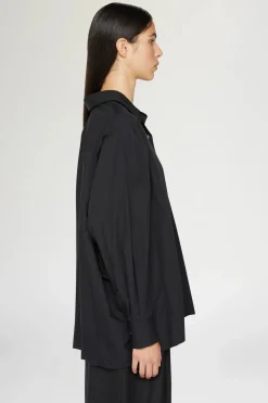 Discount Camicia Cuore Spezzato Nera Donna Camicie E Bluse