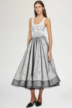 Fashion Canotta Stampa Formiche Donna Magliette E Top