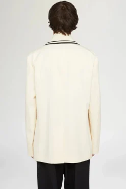Online Cappotto Doppiopetto Crema Uomo Uomo