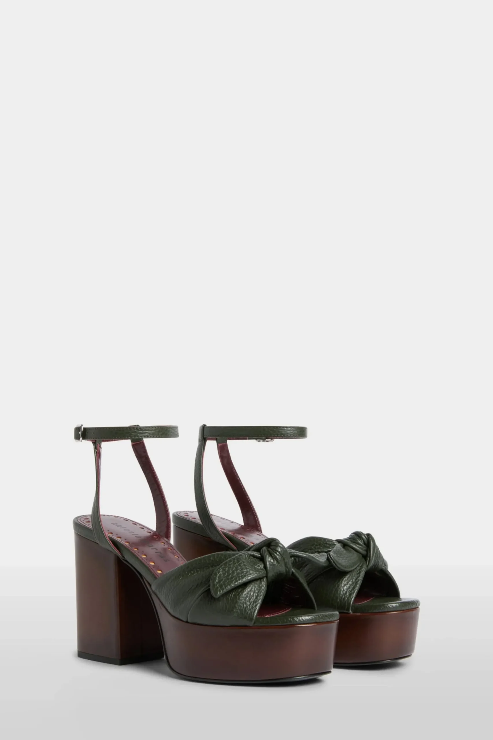 Discount Dana Verdi con Fiocco Donna Scarpe