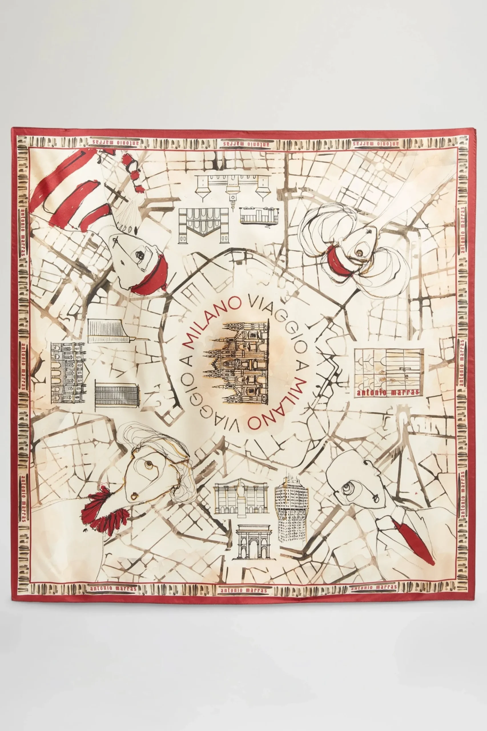 Discount Foulard Milano Donna Accessori Morbidi