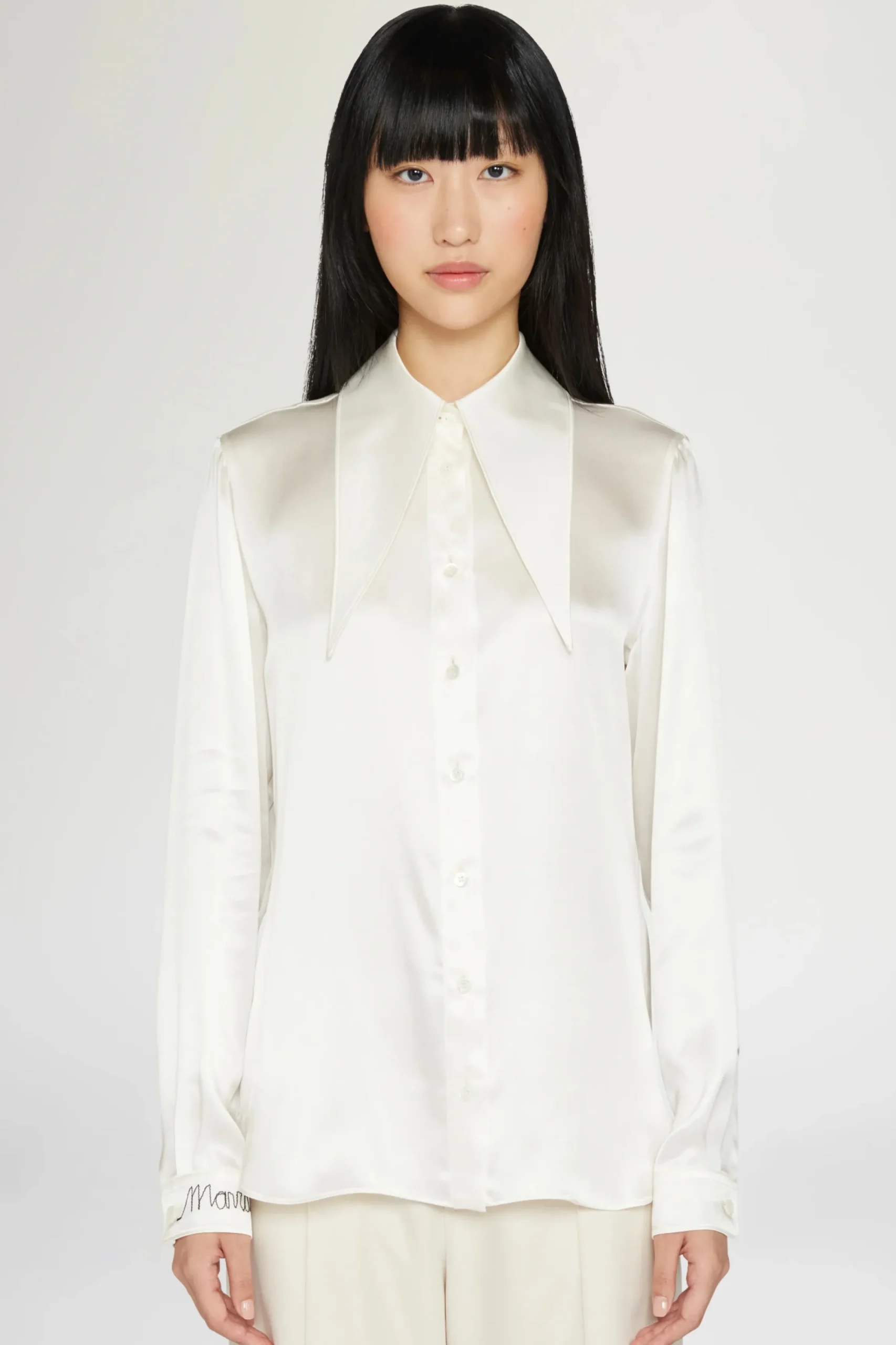 New Genziana Ivory Donna Camicie E Bluse
