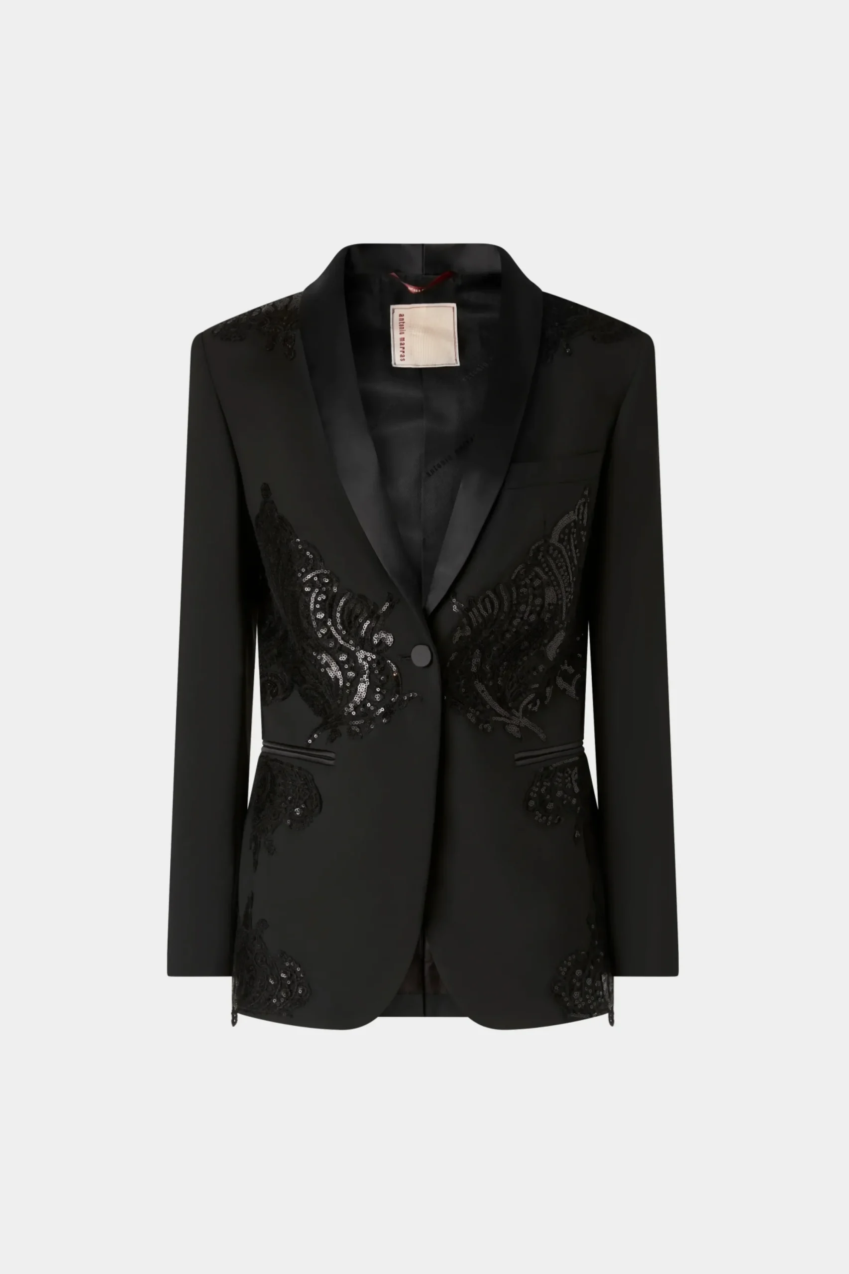 Discount Giacca nera con paillettes Donna Giacche E Capispalla