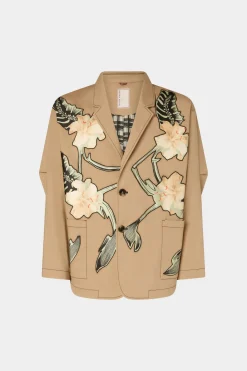 New Giacca Patchworks Ibiscus Uomo Uomo