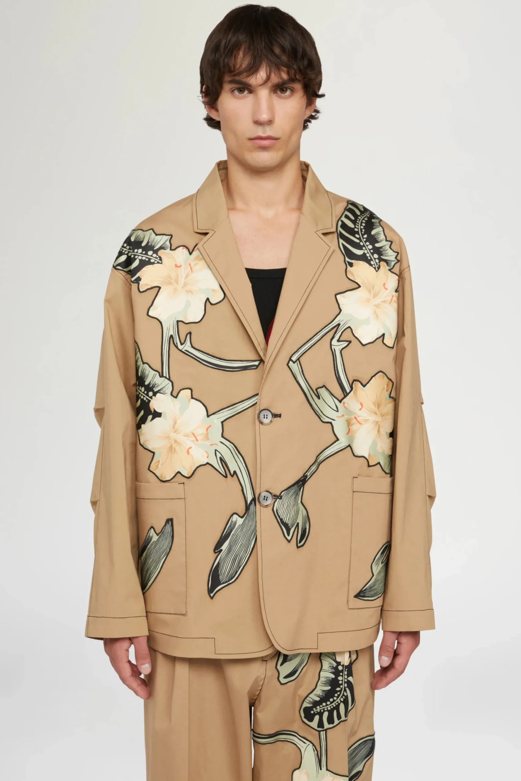 New Giacca Patchworks Ibiscus Uomo Uomo