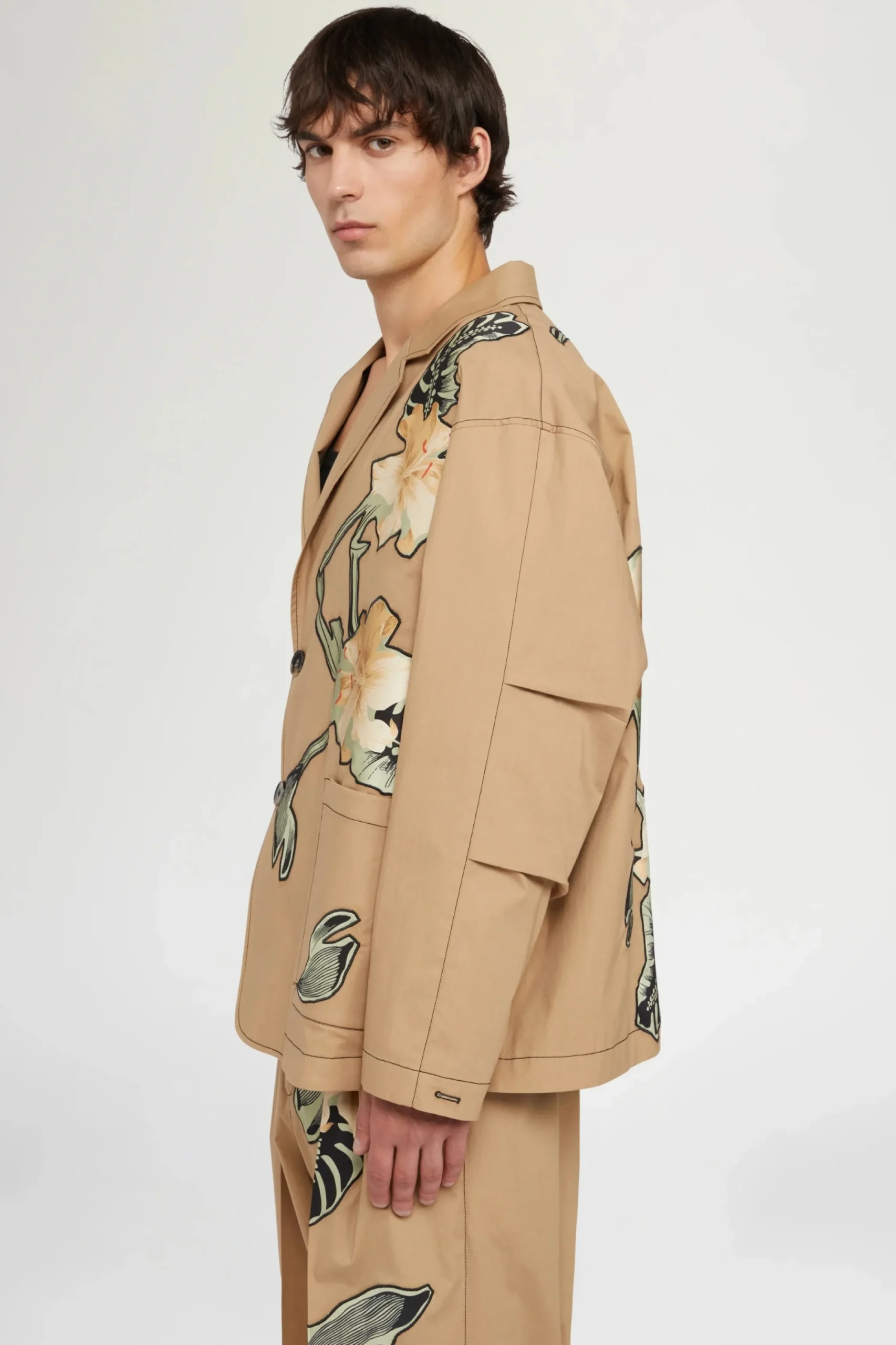 New Giacca Patchworks Ibiscus Uomo Uomo