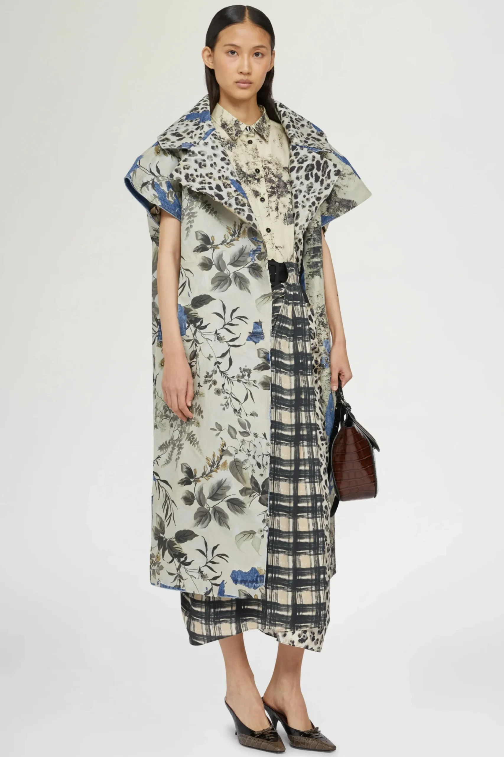 New Gonna in Seta Drappeggiata Donna Gonne