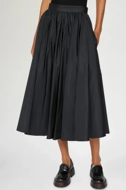Sale Gonna Midi con Balze Donna Gonne