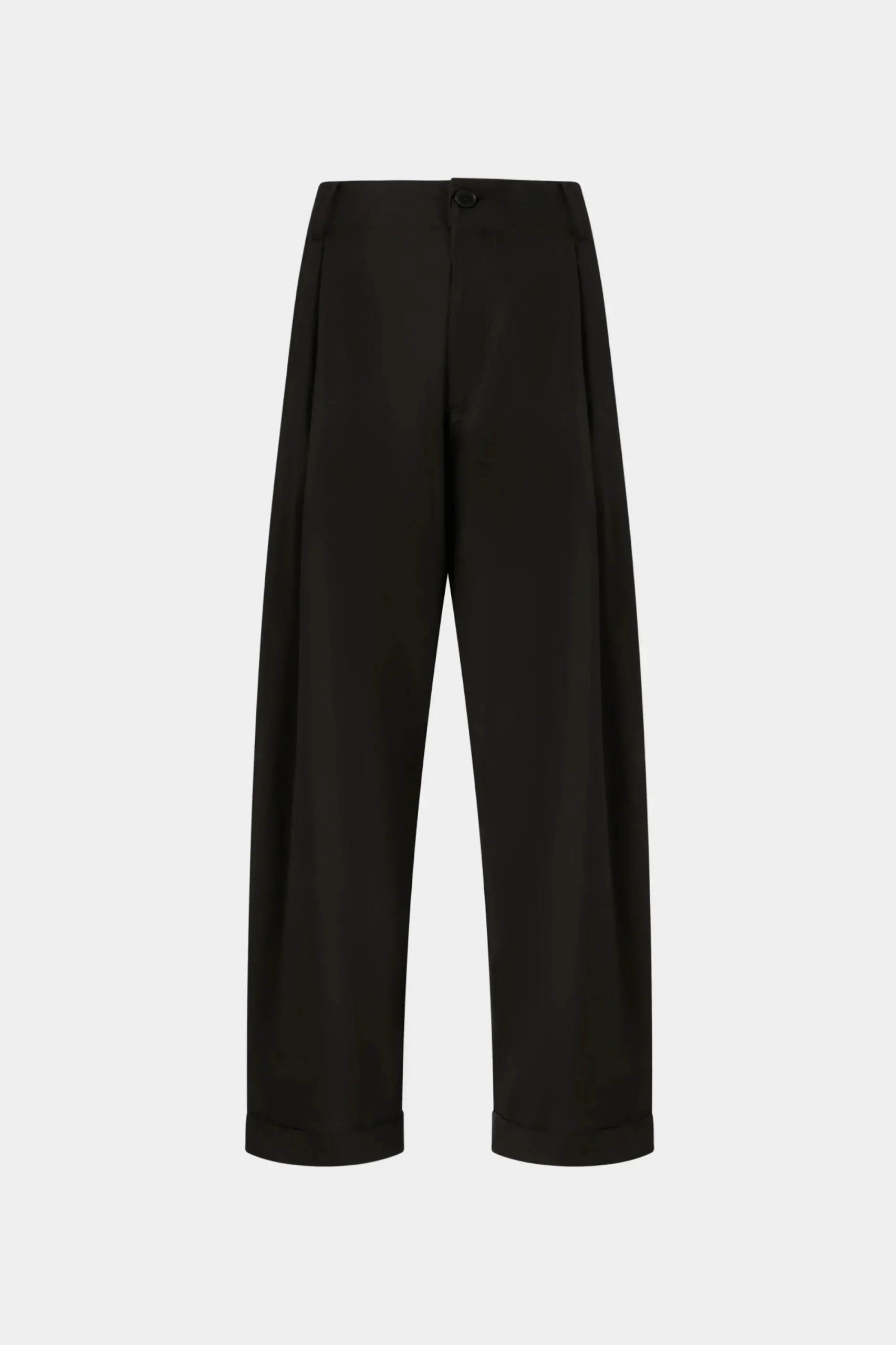 Discount Pantaloni Gamba Larga Neri Uomo Uomo