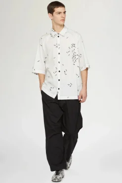 Discount Pantaloni Gamba Larga Neri Uomo Uomo