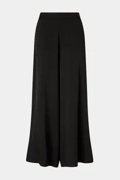 Hot Pantaloni Larghi Neri Donna Pantaloni