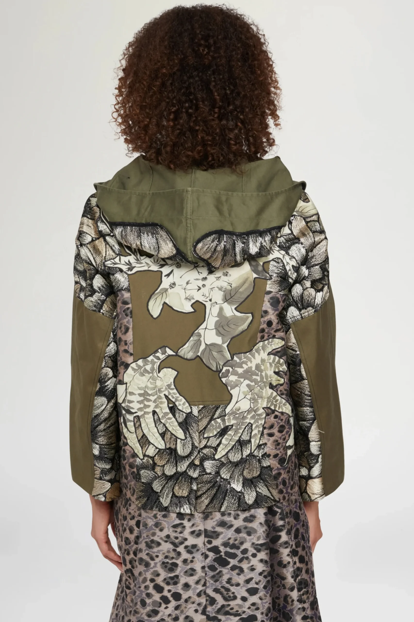 Sale Parka Patchworks Tropical Donna Giacche E Capispalla