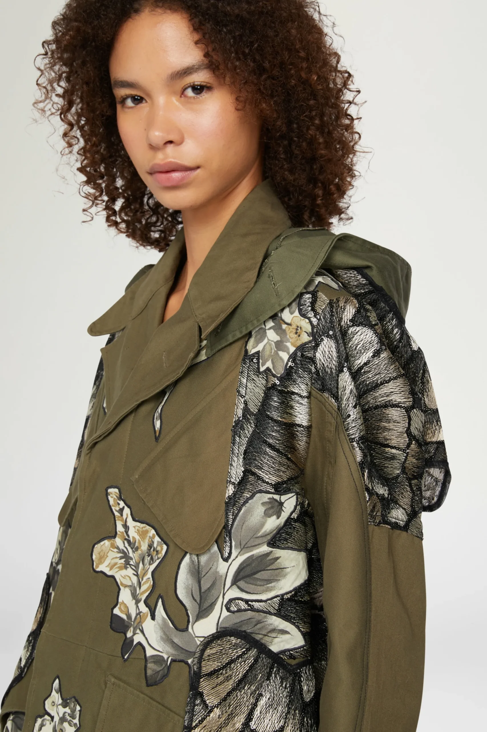 Sale Parka Patchworks Tropical Donna Giacche E Capispalla