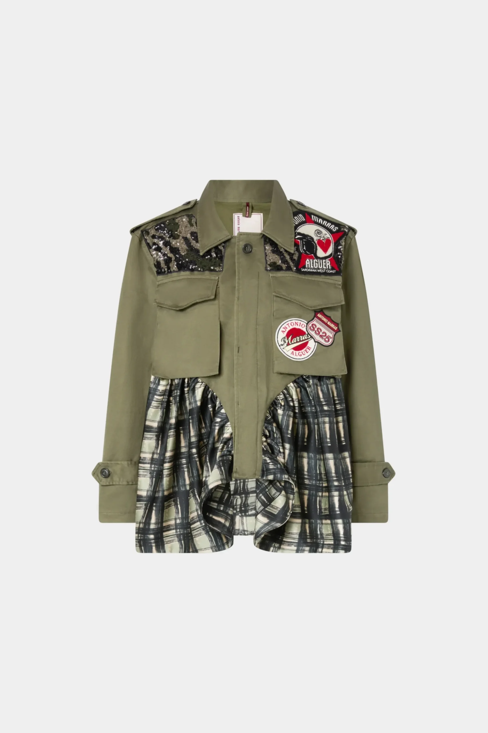 Outlet Parka Quadri Donna Giacche E Capispalla