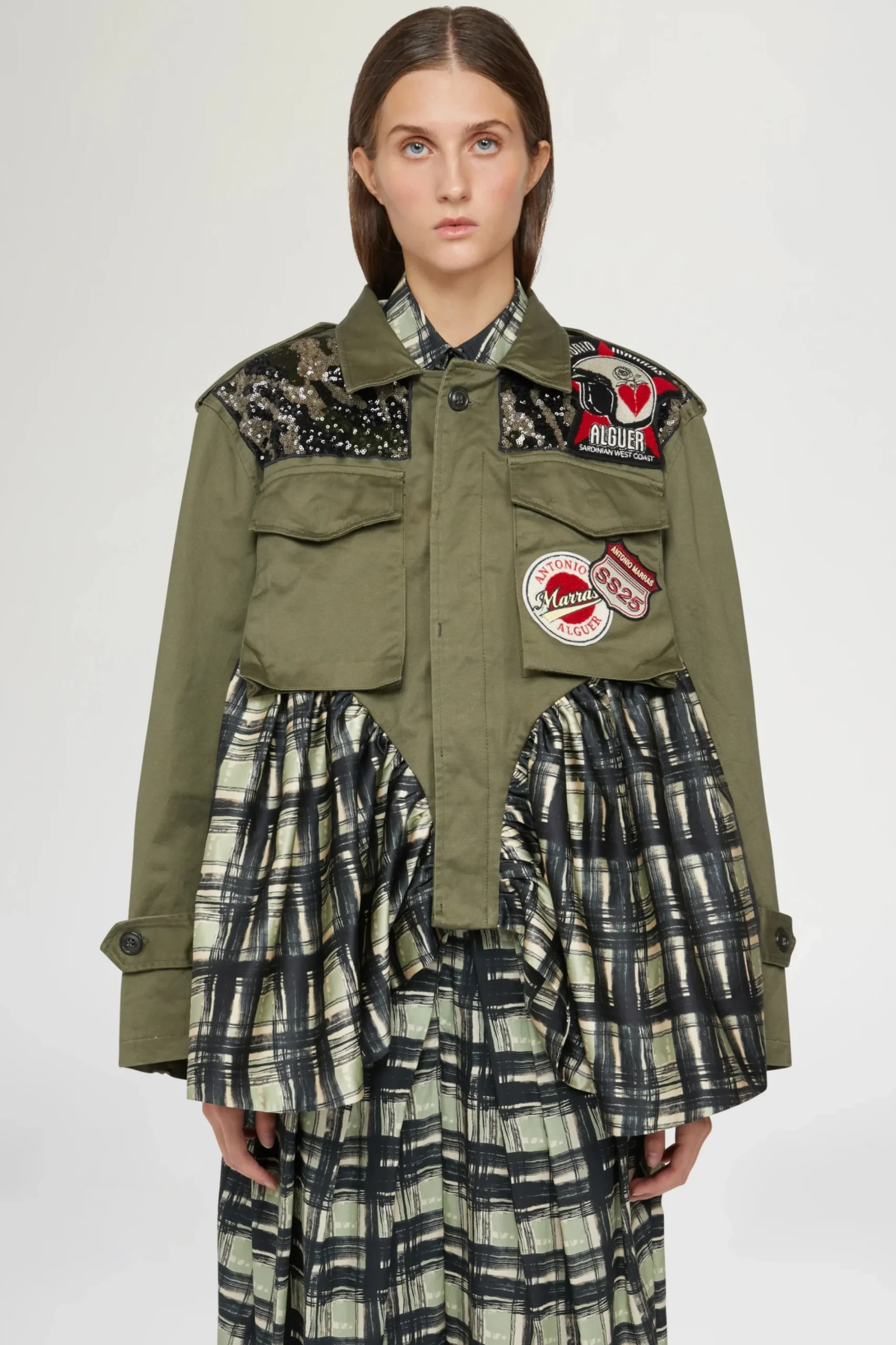 Outlet Parka Quadri Donna Giacche E Capispalla