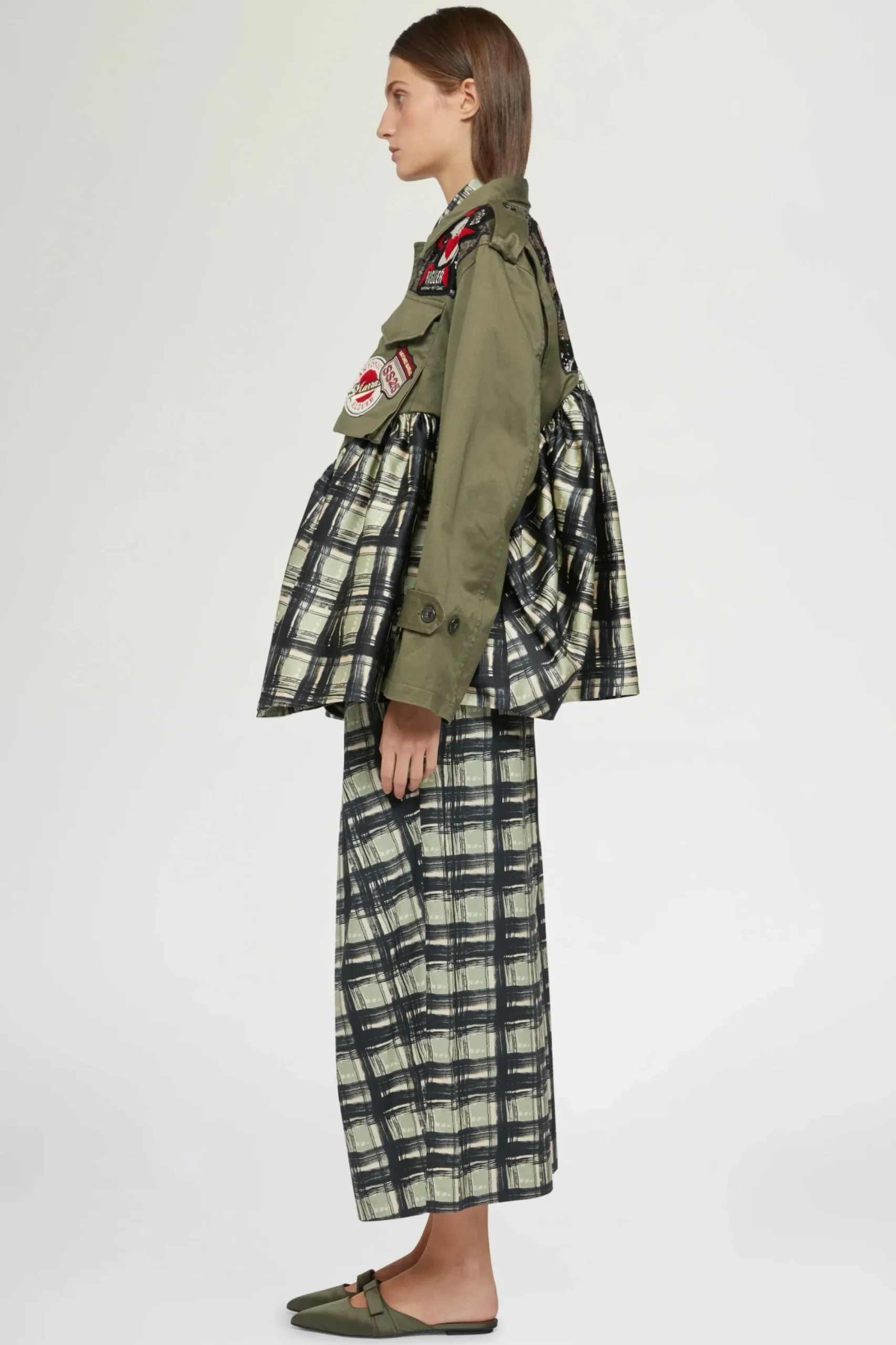 Outlet Parka Quadri Donna Giacche E Capispalla