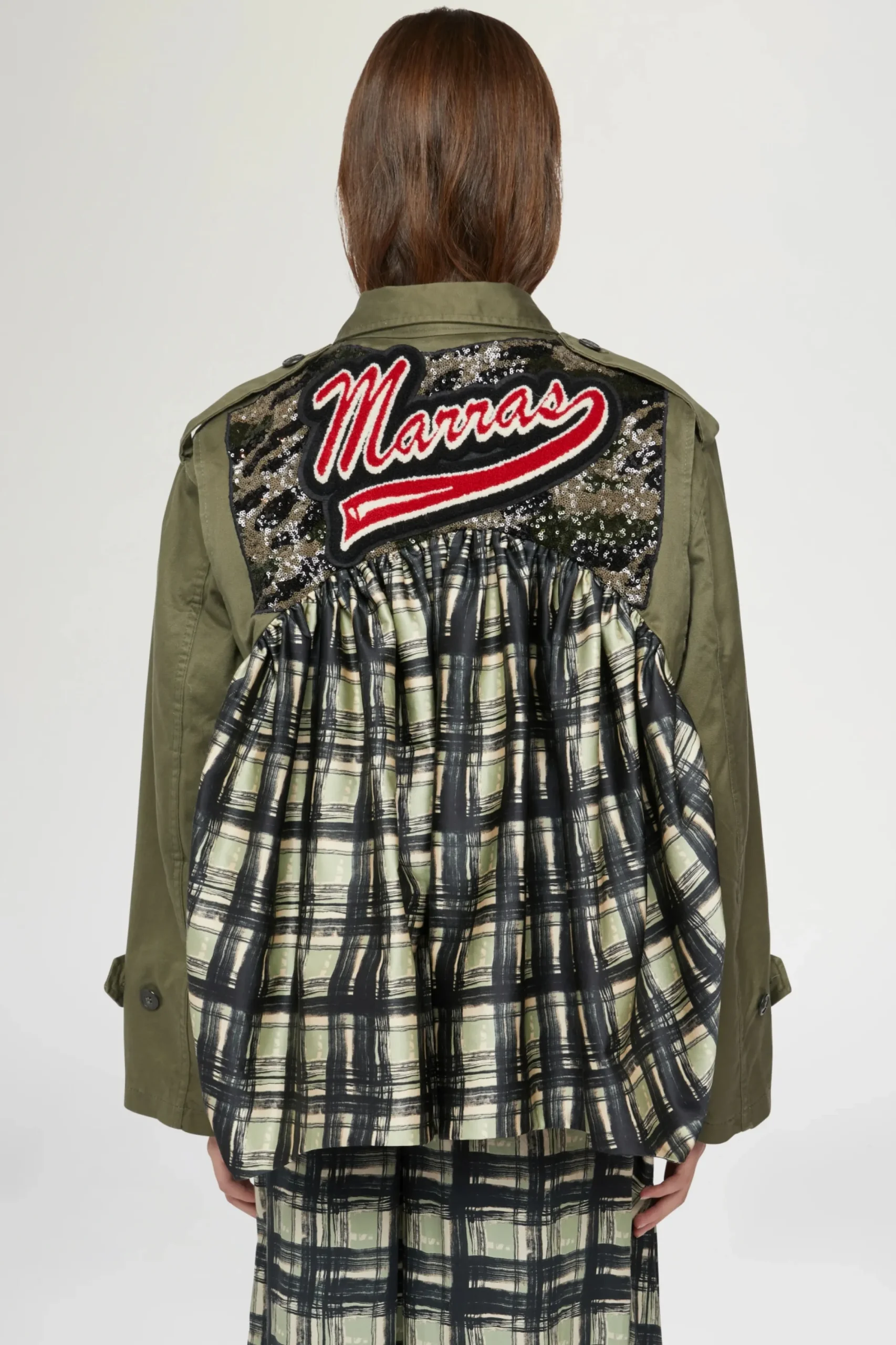 Outlet Parka Quadri Donna Giacche E Capispalla