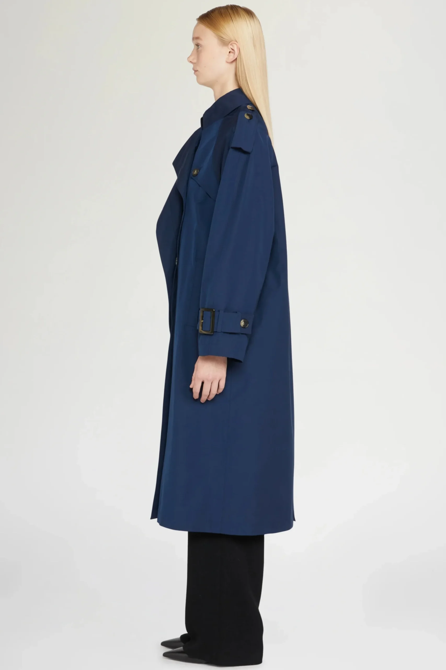 Best Trench Blu Donna Giacche E Capispalla