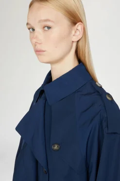 Best Trench Blu Donna Giacche E Capispalla