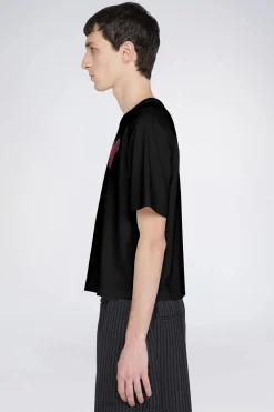 Discount T-shirt Cuore Nero Uomo Uomo