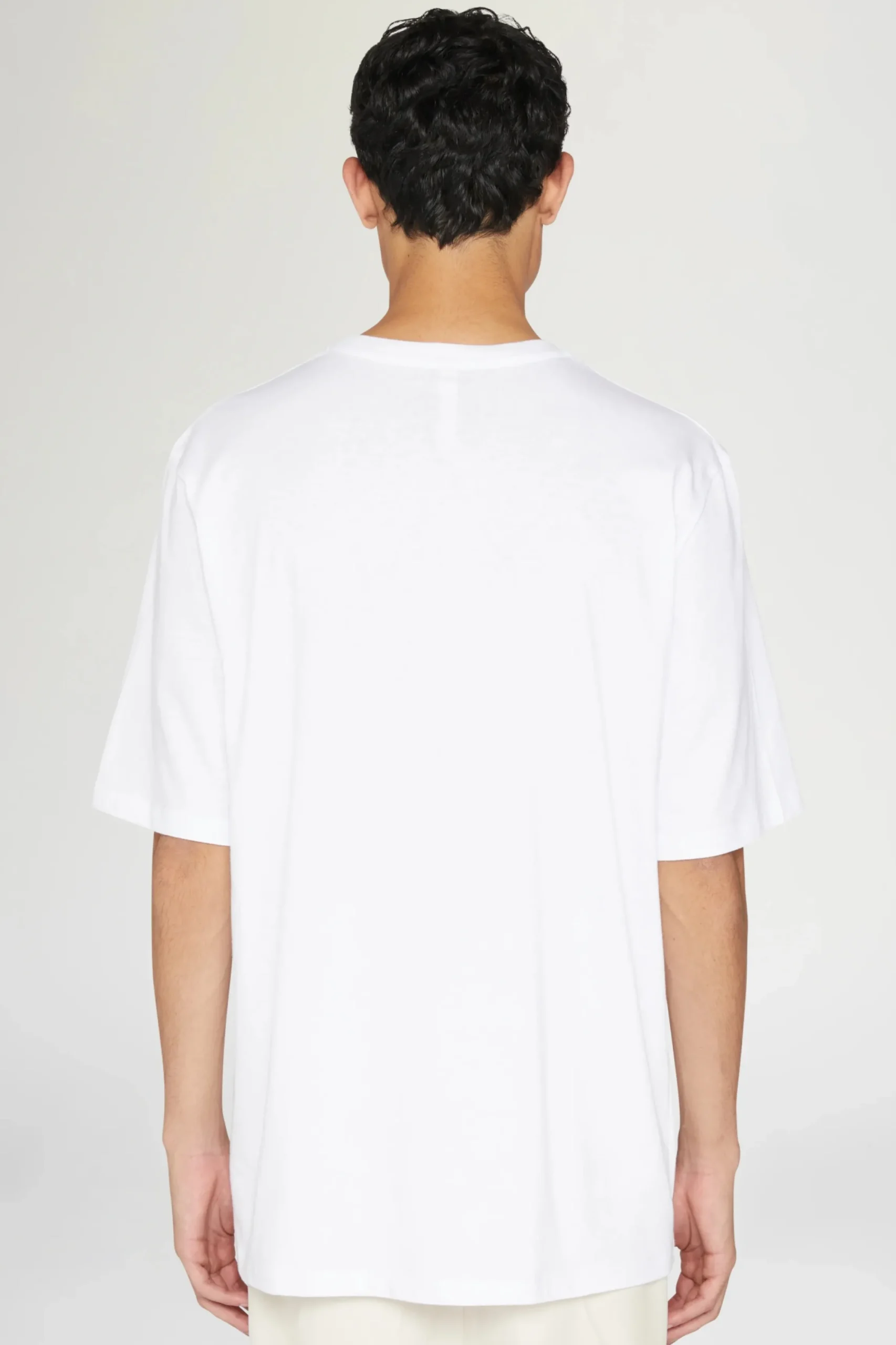 Fashion T-shirt Cuore Spezzato Bianca Uomo Uomo