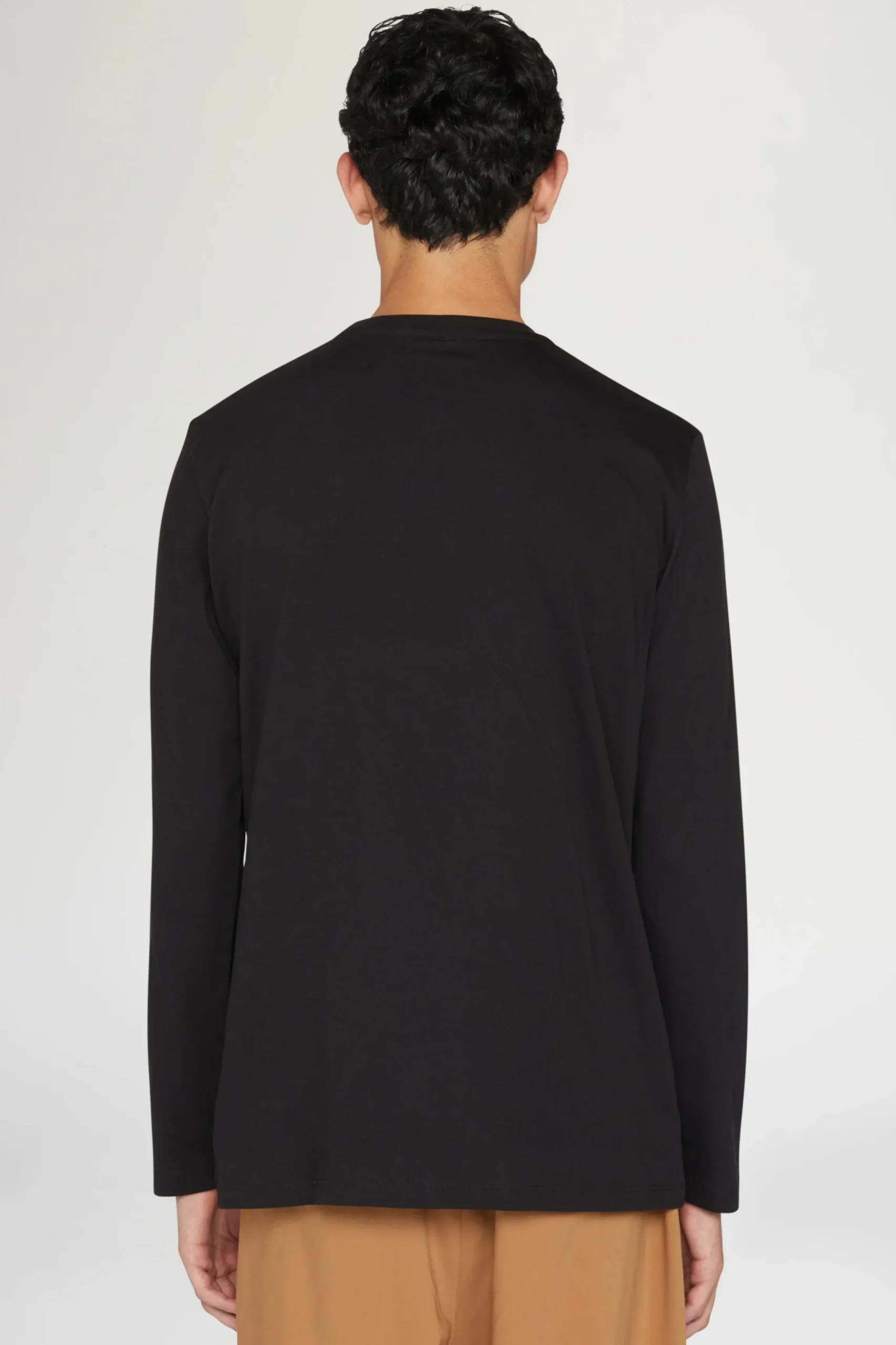 Fashion T-shirt Cuore Spezzato Lunga Nera Uomo Uomo