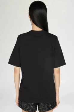 Online T-shirt Cuore Spezzato Nera Donna Magliette E Top|Uomo